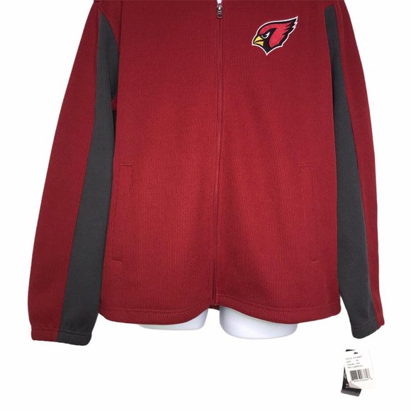 NWT NFL Arizona Cardinals Thick Fleece Jacket XL - Picture 3 of 8